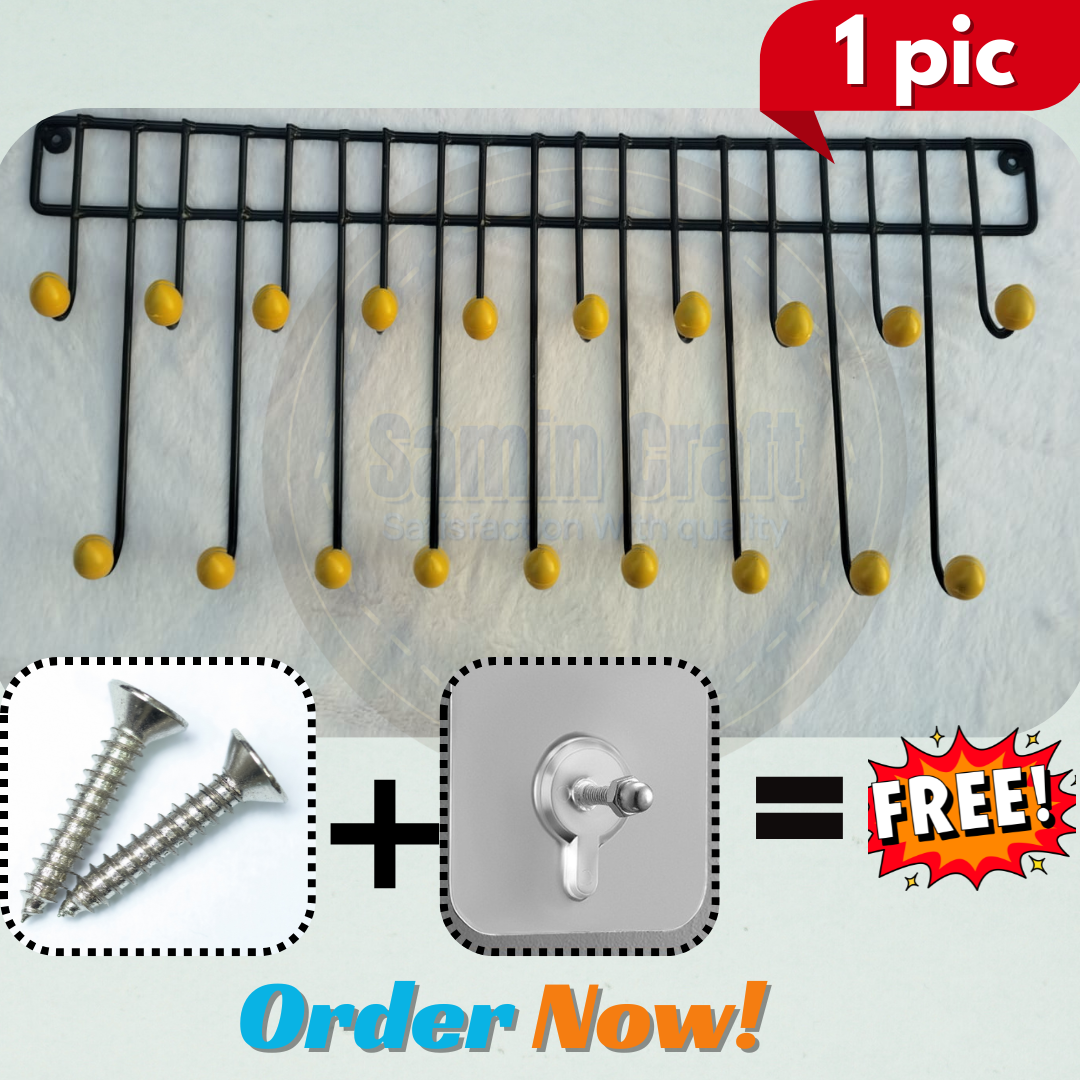 ১ পিস Door Hanger {19 টি হুক }