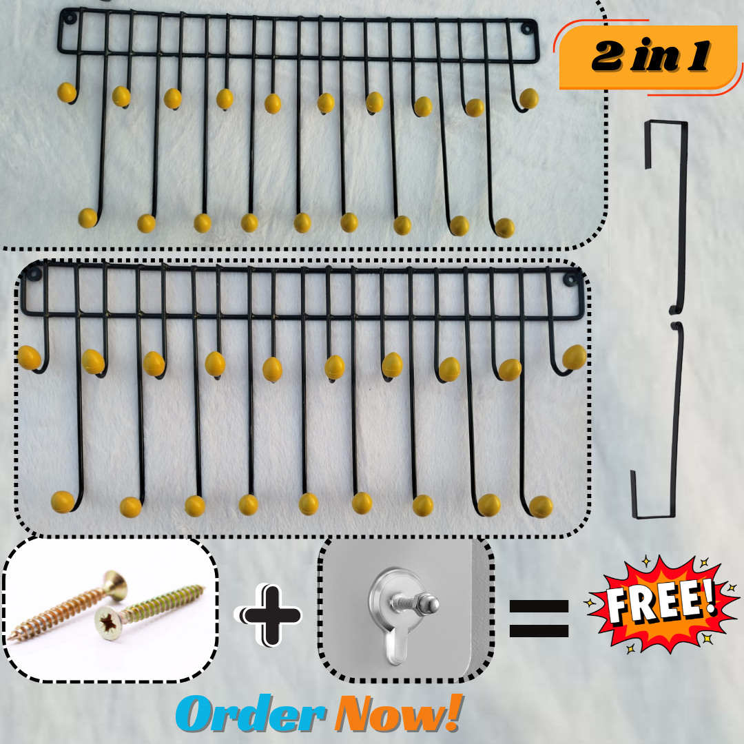 ২ পিচ ডোর হ্যাংগার, ডেলিভারি চার্জ ফ্রি